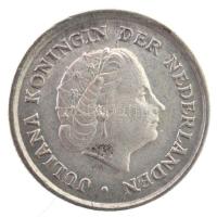 Holland Antillák 1966. 1/10G Ag "Julianna" T:2
Netherlands Antilles 1966. 1/10 Gulden Ag ...