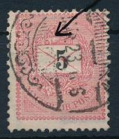 1889 5kr koronában kitörés
