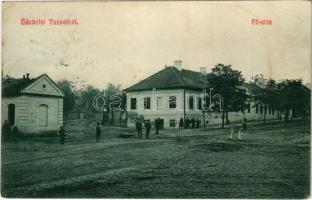 1910 Tasnád, Fő utca. Hulka kiadása / main street (r)
