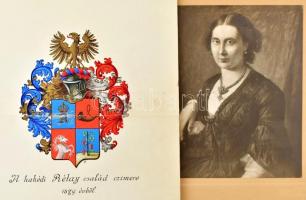 cca 1807-1950 hahódi Rétay - családra vonatkozó gyűjtemény, közte családi címer, Rétay Béla katonati...