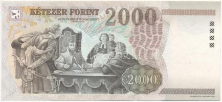 1998. 2000Ft "CF 8831851" T:III szép papír 
Adamo F56.5
