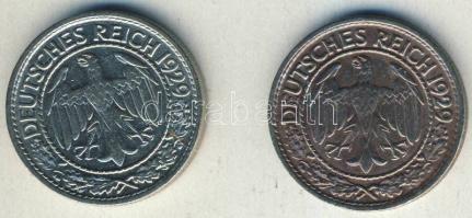 Német Birodalom / Weimari Köztársaság 1929A 50Rpf(2x) T:3
