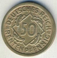 Német Birodalom / Weimari Köztársaság 1924F 50 Rentenpfenning T:3+