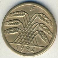 Német Birodalom / Weimari Köztársaság 1924F 50 Rentenpfenning T:3+