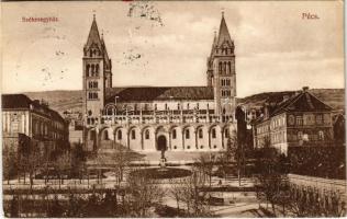 1908 Pécs, Székesegyház. Fürst Lipót kiadása