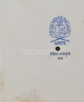 Herendi Erkel Ferenc mellszobor, fehér mázas, jelzett, (Tervező:Jenő Hanzély (1919-2000) hibátlan. 2...