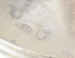 Ezüst (Ag) 3db váza, jelzett, kopott, bruttó: 365g, m:cca. 19cm