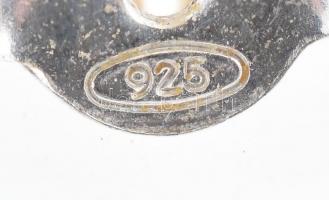 Ezüst (Ag) 5 pár fülbevaló, jelzett, bruttó: 14g