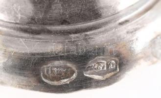 Ezüst (Ag) vegyes mini tárgyak, részben jelzett m: cca.4cm, nettó: 48g