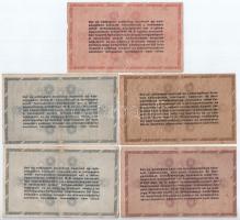 1946. 10.000AP-1.000.000AP (5db/4xklf) T:III folt, szakadás