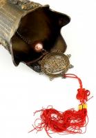 Kínai szerencse harang, jelzett, hibátlan, m:26cm