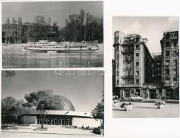 Budapest - 30 db fekete-fehére modern Képzőművészeti Alap képeslap