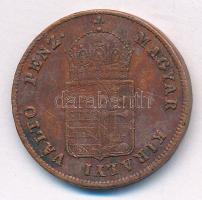 1848. 1kr Cu T:2,2- patina, ph, karc
Adamo B1