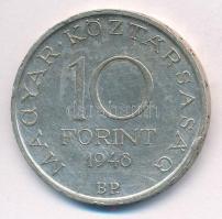 1948. 10Ft Ag "Széchenyi" T:2 patina, ph.
Adamo EM2