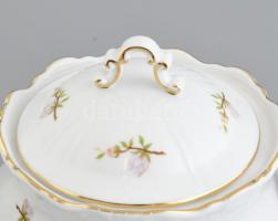 Zsolnay hat személyes teáskészlet. Matricás,
jelzett, hibátlan, eredeti dobozában