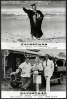 cca 1975 ,,Napszúrás című ausztrál film jelenetei és szereplői, 13 db vintage produkciós filmfotó, ezüstzselatinos fotópapíron, 18x24 cm