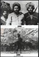 1972 ,,Csermen című szovjet-grúz film jelenetei és szereplői, 13 db vintage produkciós filmfotó, ezüstzselatinos fotópapíron, Pánczél György (1920-?) filmtörténész hagyatékából (film- és színházifotó gyűjteményéből), 18x24 cm