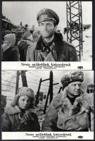 1975 ,,Nem születünk katonának" című szovjet film jelenetei és szereplői, 13 db vintage produkc...