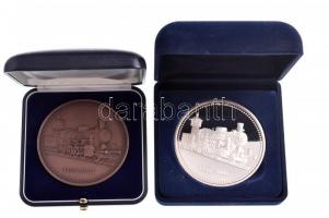 Kósa István (1953-) 2006. "150 éves a MÁV szolnoki járműjavító / 1856-2006" peremén jelzet...