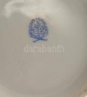 Herendi Siang Noir mintás váza,. Kézzel festett, jelzett, hibátlan, 20 cm