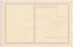 Boldog Húsvéti Ünnepeket! Nyomtatta és kiadja Knerr Izidor, Gyoma / Hungarian art postcard with East...