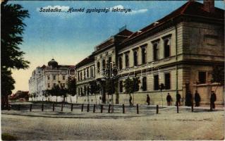 1916 Szabadka, Subotica; Honvéd gyalogsági laktanya. Lipsitz kiadása / K.u.K. military infantry barracks