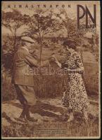 cca 1937 Horthy Miklós kormányzó beszéde Debrecenben, 1 db mai nagyítás Fekete György (1904-1990) bu...