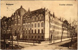 1916 Budapest XIV. Erzsébet Nőiskola. István út 91-93. (EK)