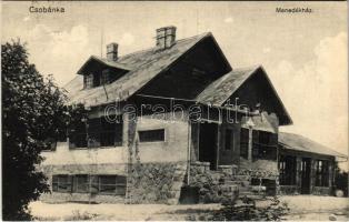 1935 Csobánka, Menedékház. Majer Jakab kiadása (EK)