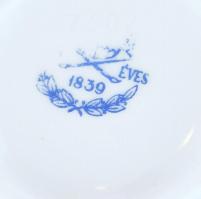 Herendi Viktória váza kézzel festett, jelzett, hibátlan m: 16 cm