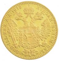 Ausztria 1915. 1D Au "Ferenc József" utánveret (3,50g/0.986) T:1,1-
Austria 1915. 1 Ducat...