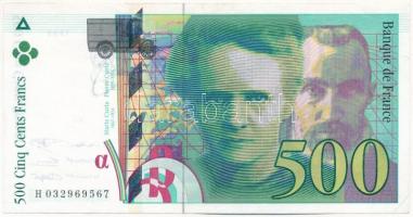 Franciaország 1995. 500Fr T:III France 1995. 500 Francs C:F Krause P#160