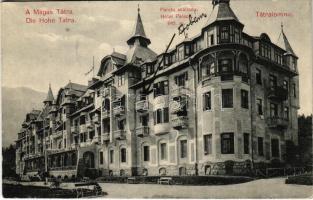 1916 Tátralomnic, Tatranská Lomnica (Tátra, Magas-Tátra, Vysoké Tatry); Palota szálloda / Hotel Palace (EK)