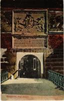 Komárom, Komárno; Régi várkapu. Vasúti levelezőlapárusítás 45. sz. 1915. / old castle gate (EB)