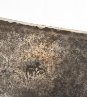 Hentes szett, bárd, kés, acél, kopott, h:cca 30cm