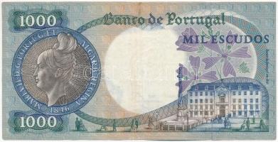 Portugália 1967. 1000E T:III
Portugal 1967. 1000 Escudos C:F
Krause P#172