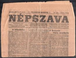 1919 Vörös Újság II. évf. július 25., a Magyar Tanácsköztársaság idejéből