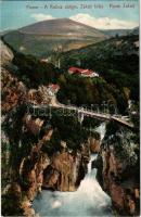 Fiume, Rijeka; A Recina völgye, Zakalj hídja. A Fiumei Diákasztal-Egyesület jótékonycélú képeslapja / ponte / bridge in the valley