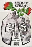 Monty Python and the Holy Grail -Gyalog Galopp, filmplakát, moziplakát, grafikus: Fock, 1977. 58x80 cm, Minimális sérüléssel.