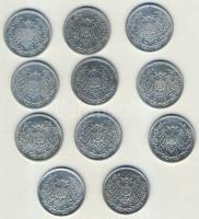 Német Birodalom/Császárság 1905-18. 1/2M Ag (11x) T:2/3,3