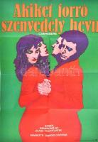 Akiket a forró szenvedély hevít, moziplakát, filmplakát, 1979, rendező: Giorgio Capitani, hajtva 60x40 cm.