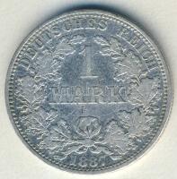 Német Birodalom/Császárság 1887A 1M Ag T:3