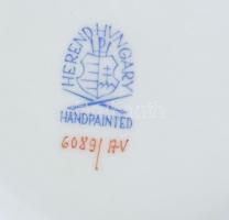 Herendi Apponyi mintás bonbonier, kézzel festett, jelzett, hibátlan, m:18 cm