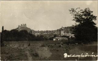 1950 Boldogkőváralja, vár. Tóth Irén photo (fa)