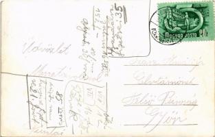 1950 Boldogkőváralja, látkép, vár. photo (EK)