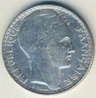 Franciaország 1930. 10Fr Ag T:3