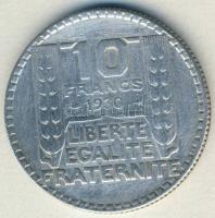 Franciaország 1930. 10Fr Ag T:3