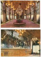 Budapest V. Parlament - 10 db modern képeslap tokban