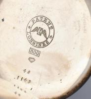 Ezüst (Ag) tokos Longines zsebóra, jelzett számlap, jelzett mechanikus szerkezet, stopper funkció, d...