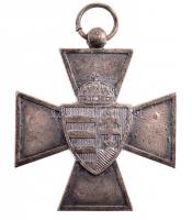 1940. Nemzetvédelmi Kereszt / A Hazáért hadifém kitüntetés T:2  Hungary 1940. National Defense Cross war metal decoration C:XF NMK 442.